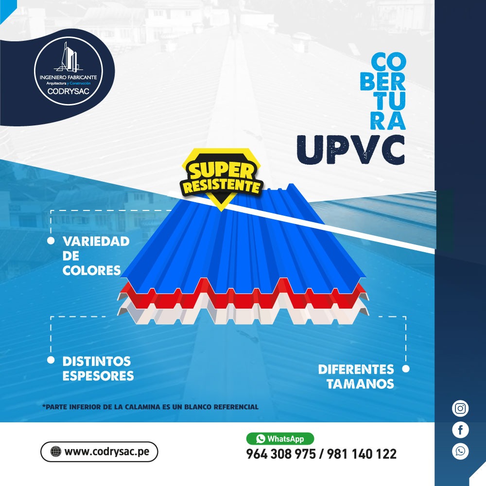 COVERTURA UPVC 